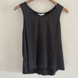 Lunya Washable Silk Split Back Tank